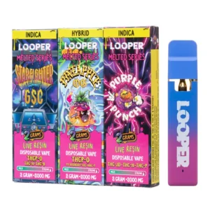 Looper 2g Melted Series Live Resin THC Vape Pen