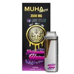Muha Meds 3.5g Live Resin Sativa THC Vape
