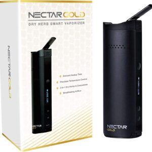 Nectar Gold Dry Herb Vaporizer