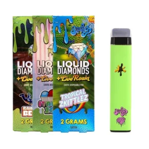 Sticky Stick 2g Live Resin Tropical Zkittlez THC Vape Pen